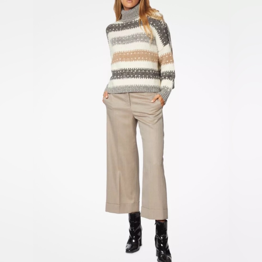 ($1798) peserico cashmere blend sweather with sequin it 46